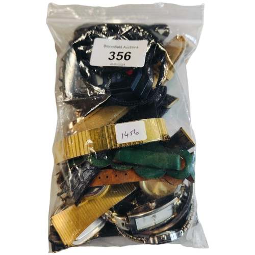 356 - BAG OF WATCHES