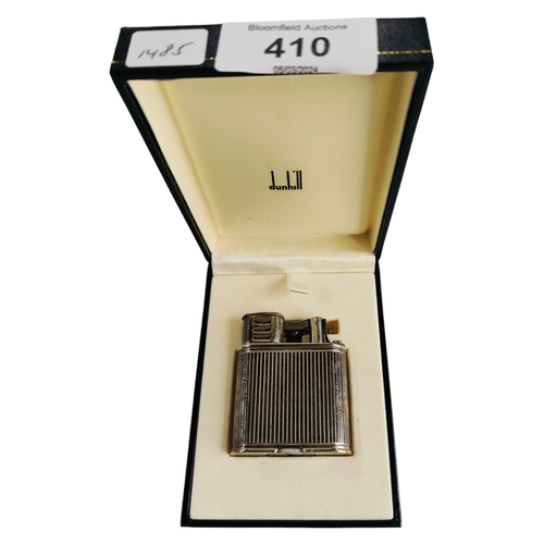 410 - CASED DUNHILL LIGHTER