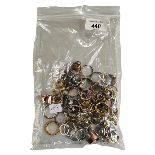 440 - BAG DRESS RINGS