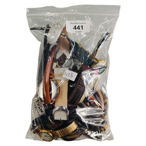 441 - BAG OF WATCHES