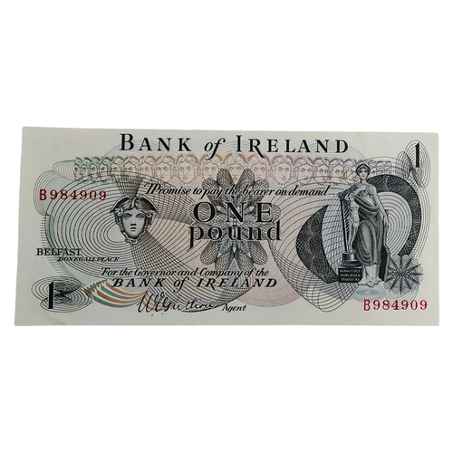 486 - BANK OF IRELAND £1 BANKNOTE 1967 W.E.GUTHRIE