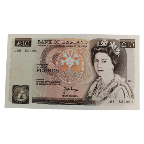 505 - BANK OF ENGLAND £10 BANKNOTE