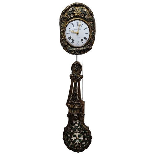 9 - VINTAGE VINEYARD CLOCK