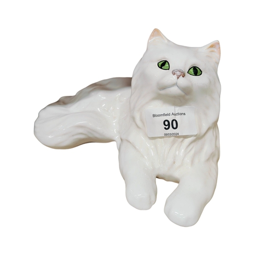 90 - WHITE SYLVAC CAT