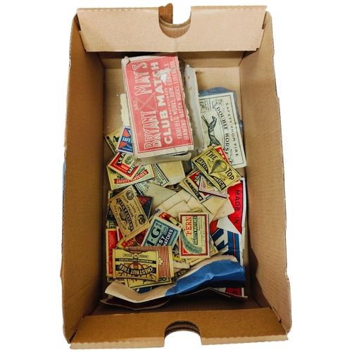 95 - QUANTITY OF OLD ADVERTISING MATCHBOX COVERS