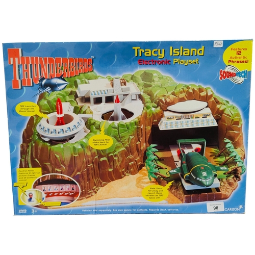 98 - BOXED THUNDERBIRDS TRACY ISLAND MODEL