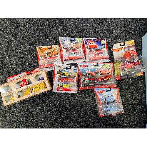 51 - LARGE BOX LOT OF DISNEY CARS MODELS