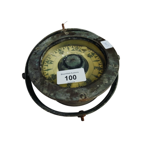 100 - VINTAGE COMPASS