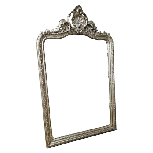 108 - VERY LARGE GILT FRAMED MIRROR 230 X 140 CMS