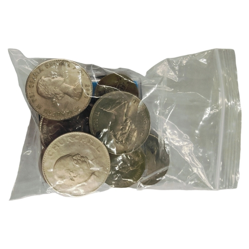 357 - BAG OF COINS