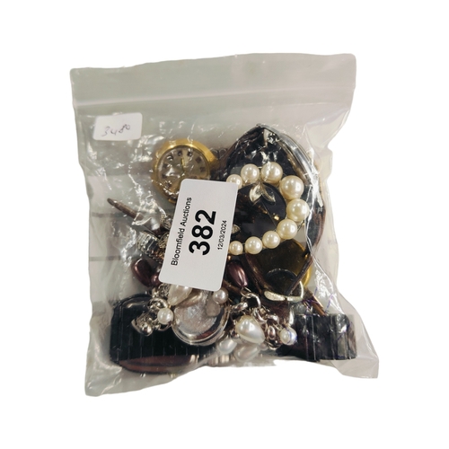 382 - BAG OF VINTAGE WATCHES AND OTHERS