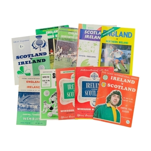 47 - COLLECTION OF OLD NORTHERN IRELAND PROGRAMMES