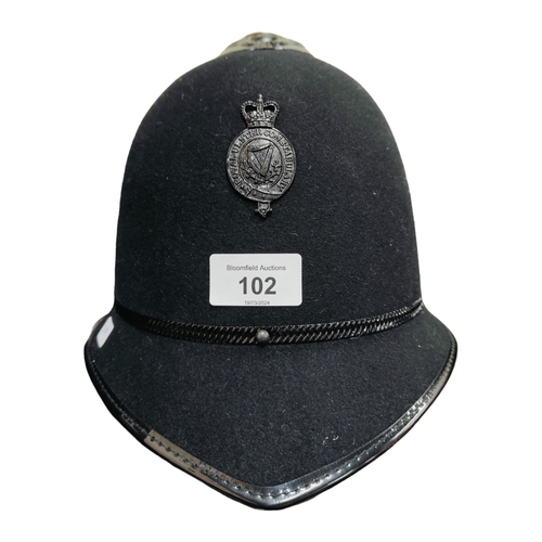 102 - ROYAL ULSTER CONSTBULARY NIGHT HELMET