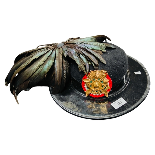 121 - ITALIAN MILITARY HAT