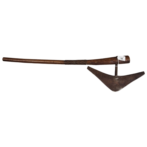 16 - ANTIQUE TRIBAL AXE