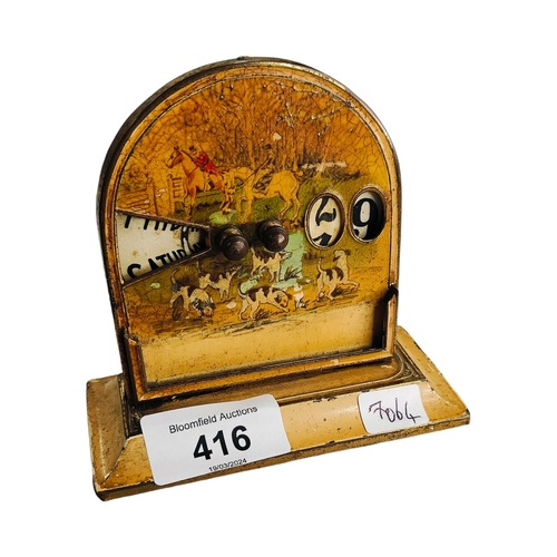 416 - ANTIQUE PERPETUAL CALENDAR