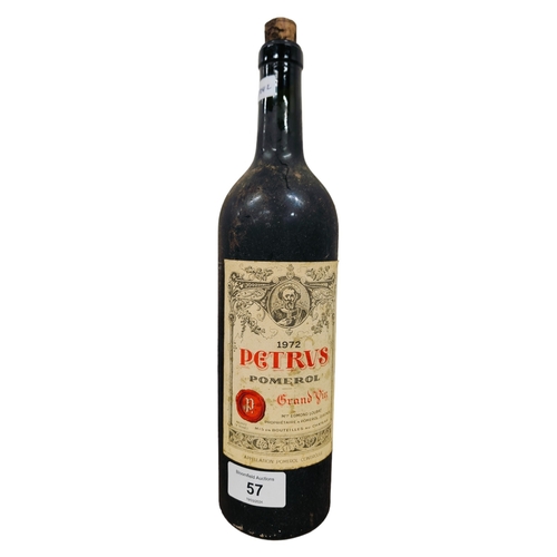 57 - BOTTLE OF 1972 PETRVS