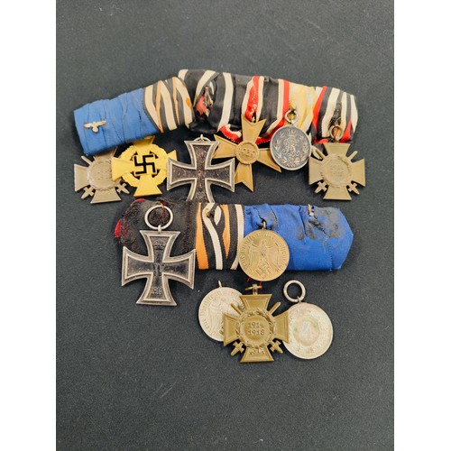 451 - QTY OF GERMAN WORLD WAR 1 & WORLD WAR 2 MEDALS