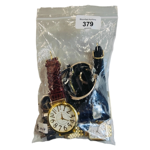 379 - BAG OF WATCHES