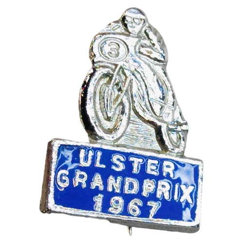 381 - ULSTER GRAND PRIX BADGE 1967