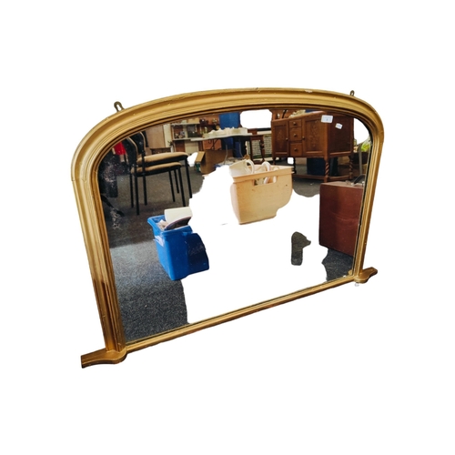 8 - ANTIQUE GILT FRAMED MIRROR