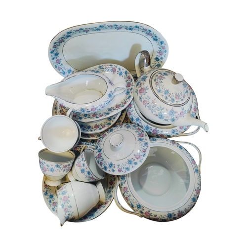 2 - 4 BOXES OF PORCELAIN/CERAMICS/TEASETS TO INCLUDE BELLEEK, DOULTON, CARLTONWARE, ARKLOW AND MORE