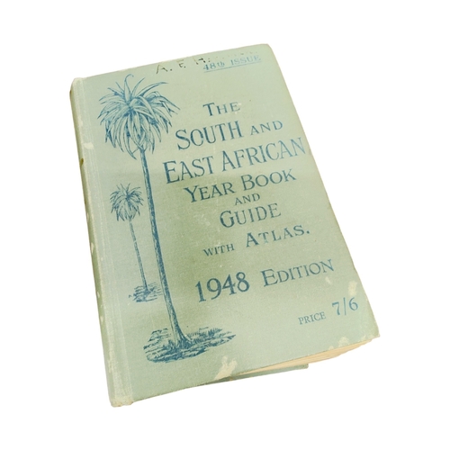 23 - BOOK - THE BILL PARKER COLLECTION - THE SOUTH AND EAST AFRICAN YEAR BOOK AND GUIDE WITH ATLAS, TOWN ... 