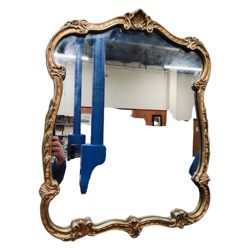 27 - GILT FRAMED MIRROR