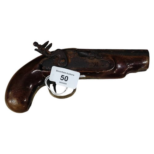 50 - 19TH CENTURY PISTOL