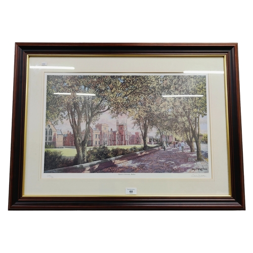 60 - LIMITED EDITION PRINT - QUEENS UNIVERSITY, BELFAST