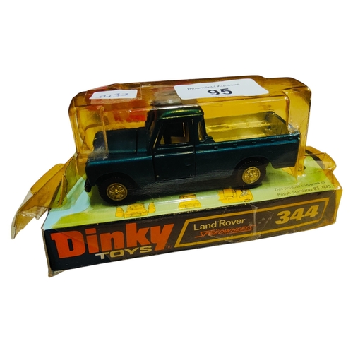 95 - BOXED DINKY LANDROVER 344