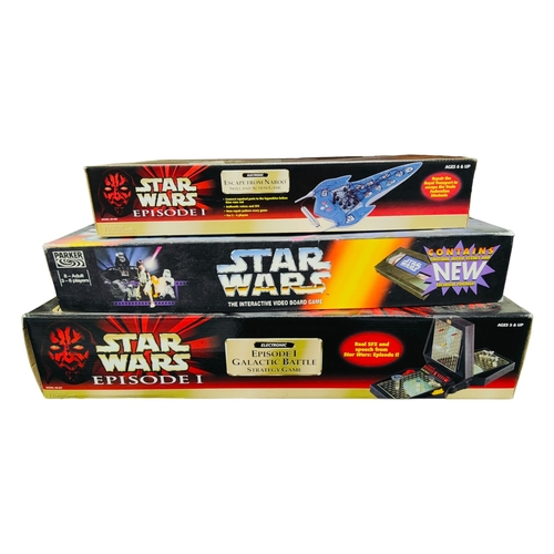 246 - 3 BOXED STAR WARS GAMES