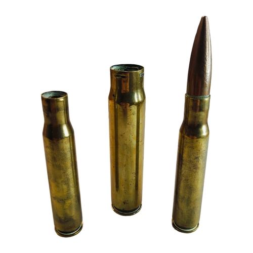 309 - 3 BRASS SHELL ROUNDS