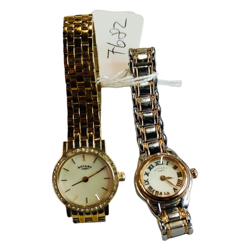 365 - 2 LADIES ROTARY WRIST WATCHES