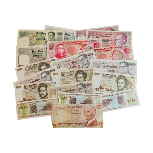 375 - BAG OF FOREIGN CURRENCY