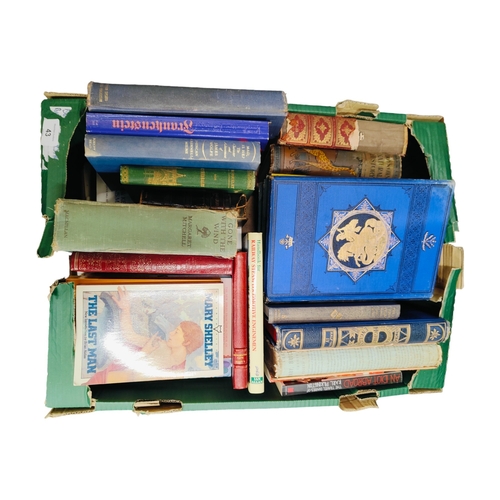 43 - BOX OF BOOKS