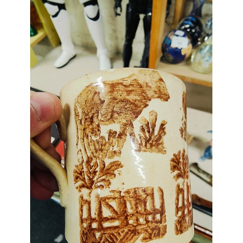 51 - VICTORIAN SPONGEWARE MUG