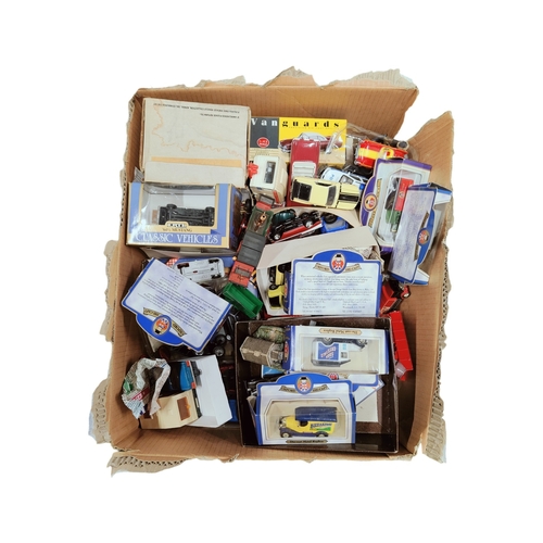 142 - BOX LOT OF MODEL CARS