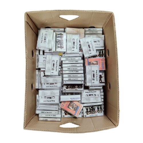 145 - BOX LOT OF LOYALIST CASSETTES