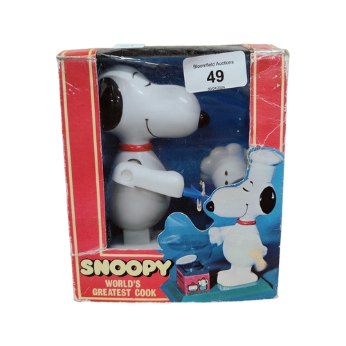 49 - VINTAGE BOXED SNOOPY WIND UP TOY