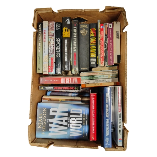 135 - BOX OF WAR BOOKS