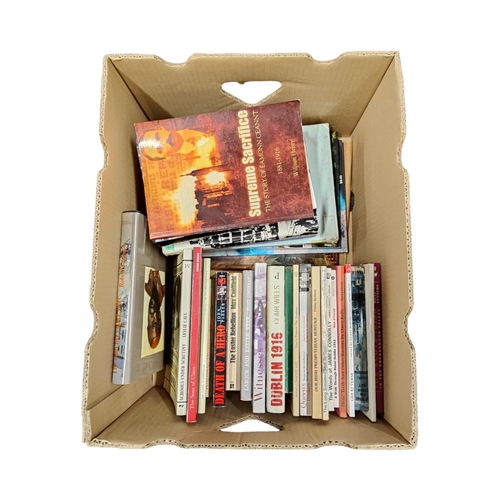 138 - BOX OF IRISH BOOKS