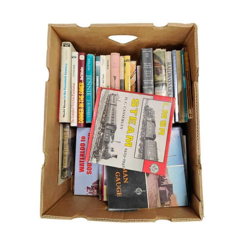 31 - BOX OF RAILWAY BOOKS