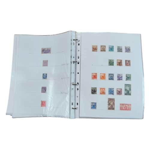 383 - FOLDER OF STAMPS - ISRAEL TO LIECHTENSTEIN