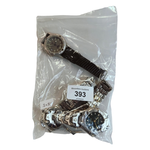 393 - 4 GENTS WATCHES