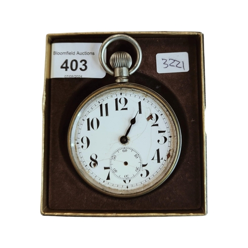 403 - LARGE POCKET WATCH