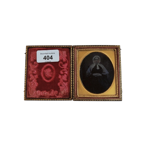 404 - OLD DAGUERREOTYPE STYLE PHOTOGRAPH