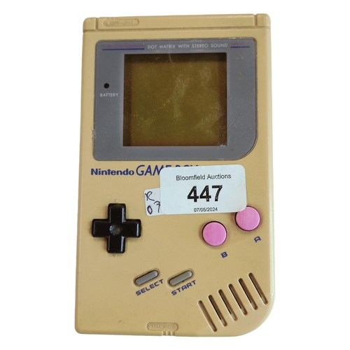 447 - ORIGINAL GAMEBOY