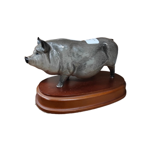 50 - BESWICK STYLE PIG FIGURE