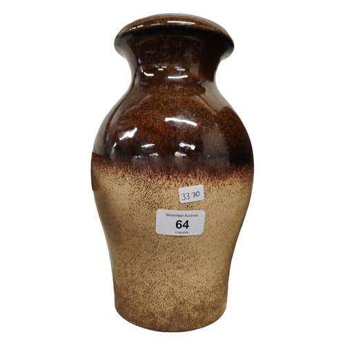 64 - LARGE RETRO GERMAN VASE